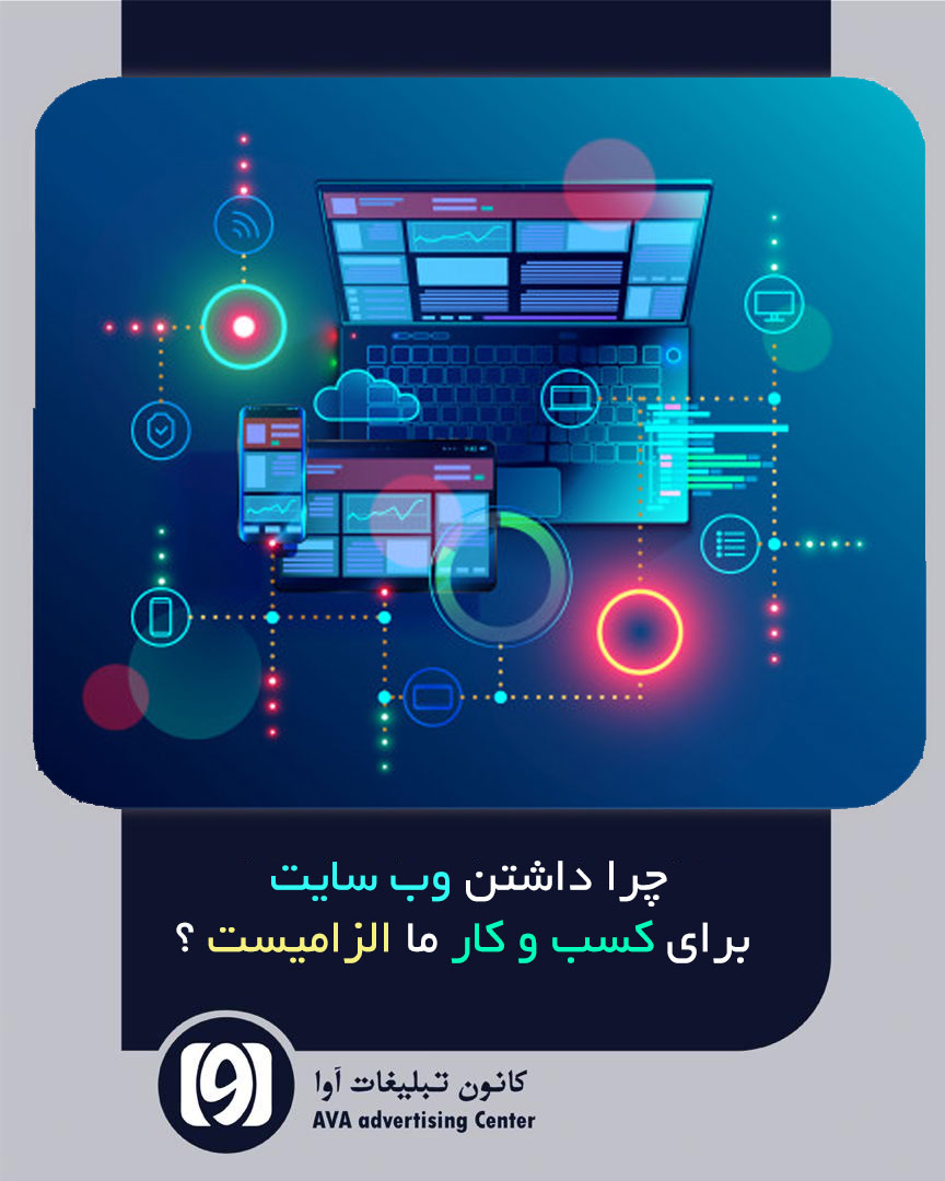 چرا داشتن وب سایت برای کسب و کار ما الزامیست ؟ — نمونه کارها